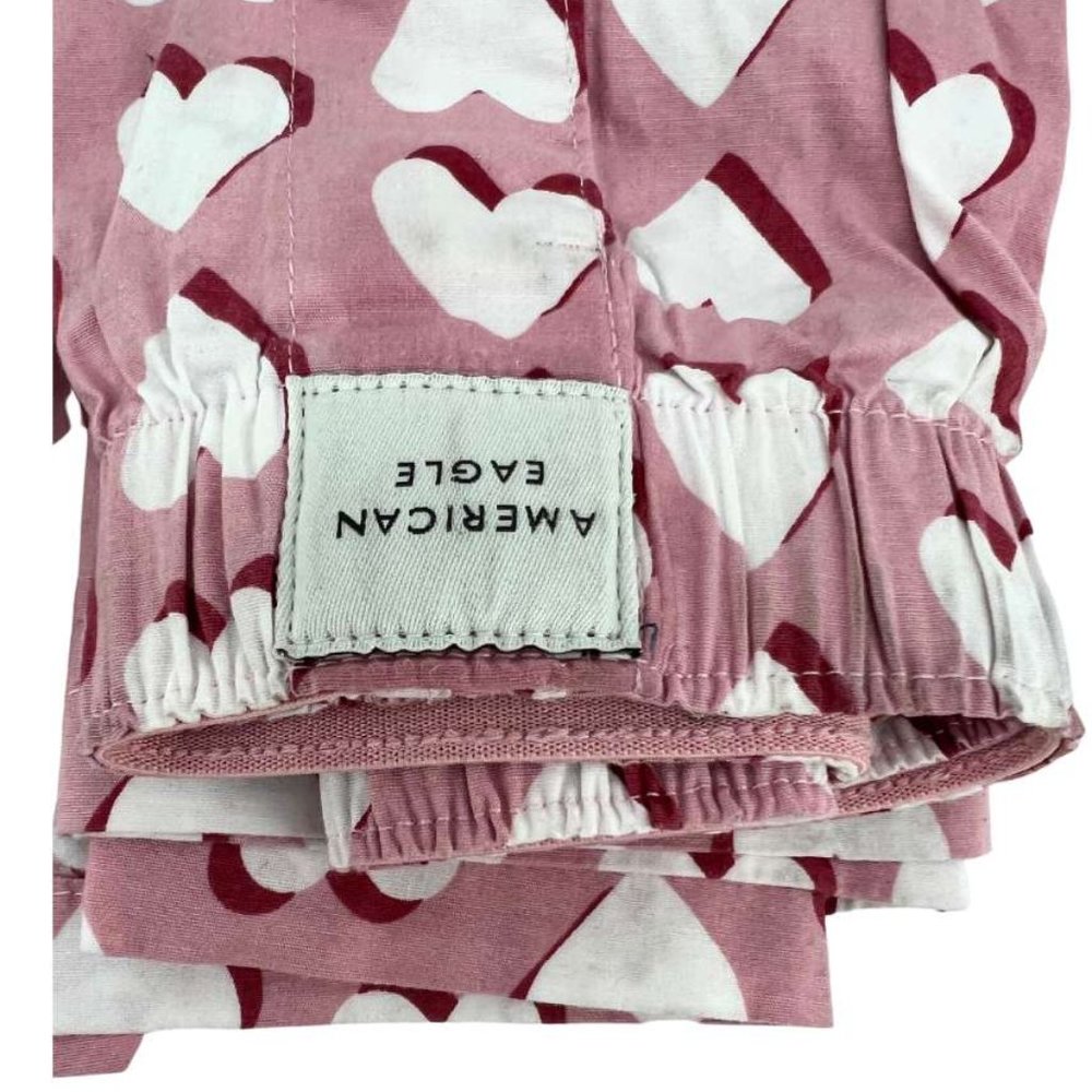 American Eagle | Men's Stretch Boxer | Pink | Hearts | Size Large - Picture 3 of 7